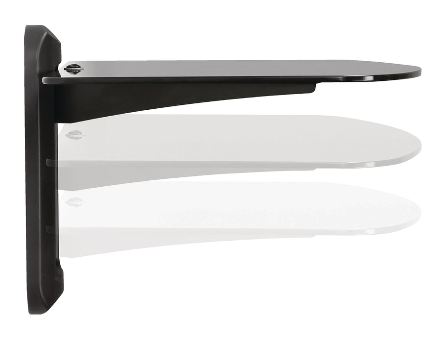 Piatto audio video in vetro 420 x 290 x 230 mm - 9,9 kg