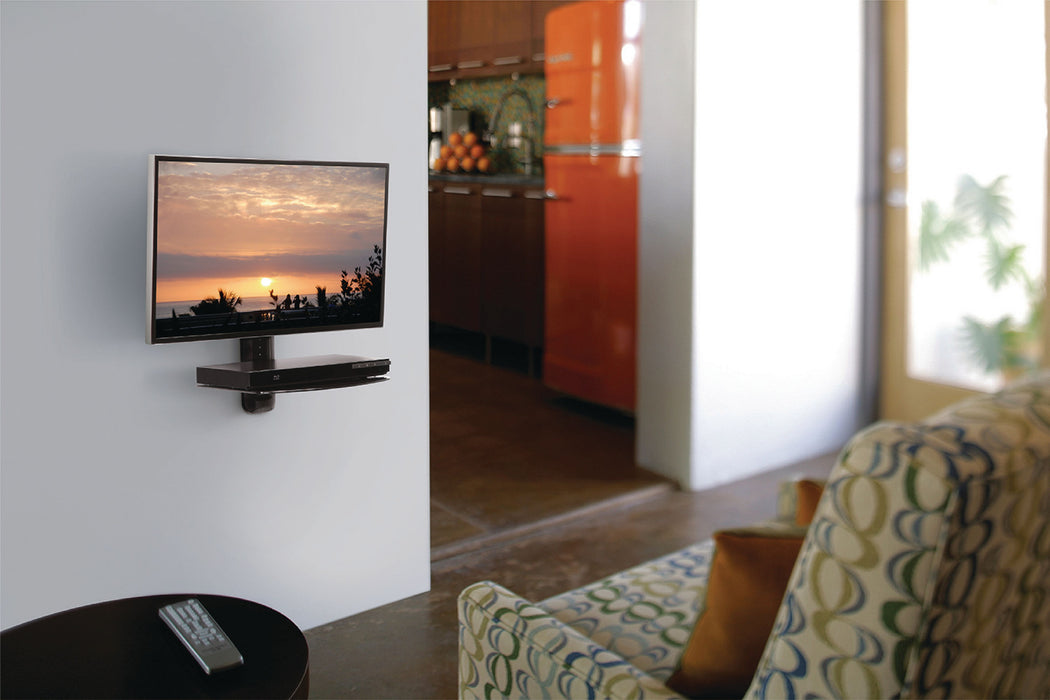 Piatto audio video in vetro 420 x 290 x 230 mm - 9,9 kg