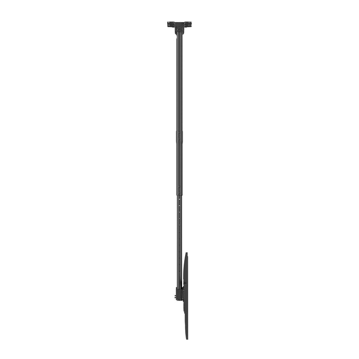 Supporto da soffitto robusto XL con doppio tubo 60-120 pollici e portata di 120 kg