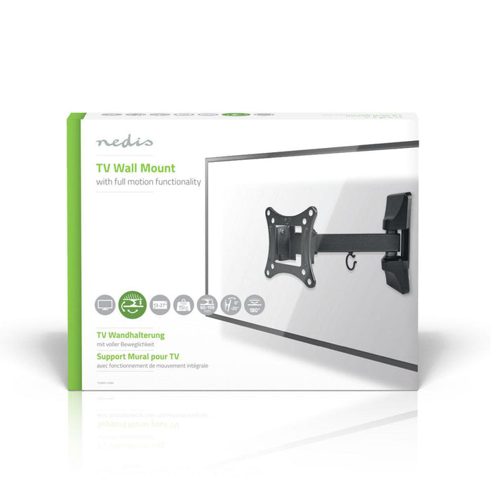 Supporto TV da Parete Full Motion | 13 - 27" | Max. 15 kg | 2 Punti di Snodo