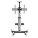 Wolff Mount TVB-34 – TV stevige verrijdbare vloersteun – Aluminium – Schermen tot 70 inch – Hoogte 210 cm