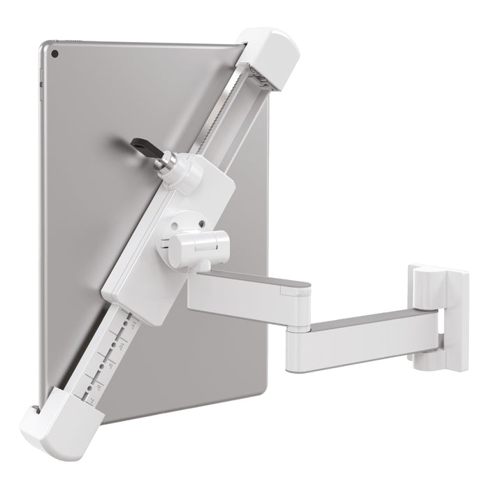 Supporto tablet da parete Full Motion antifurto con SERRATURA 7"-14"