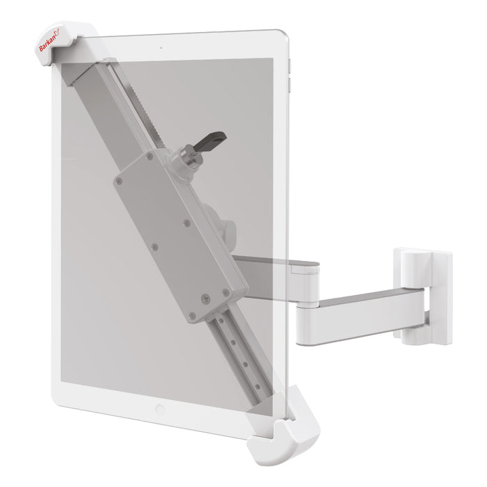 Barkan Mounts Supporto a parete anti-furto per tablet Full Motion con SERRATURA 8,7"-12"