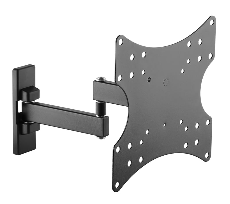 Wolff Mount Supporto TV da parete compatto e girevole per schermi fino a 42 pollici |VESA 200x200 |Lunghezza 28 cm