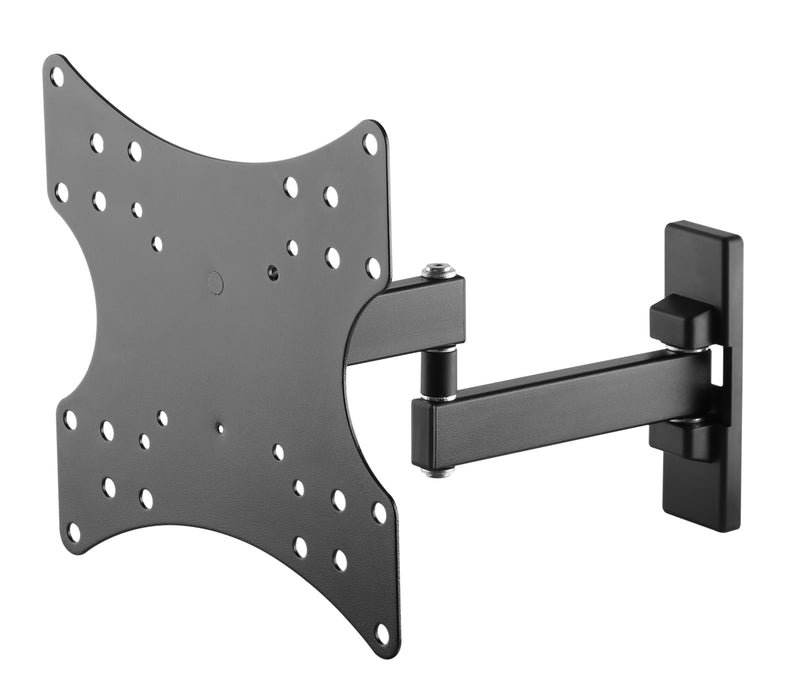Wolff Mount Supporto TV da parete compatto e girevole per schermi fino a 42 pollici |VESA 200x200 |Lunghezza 28 cm