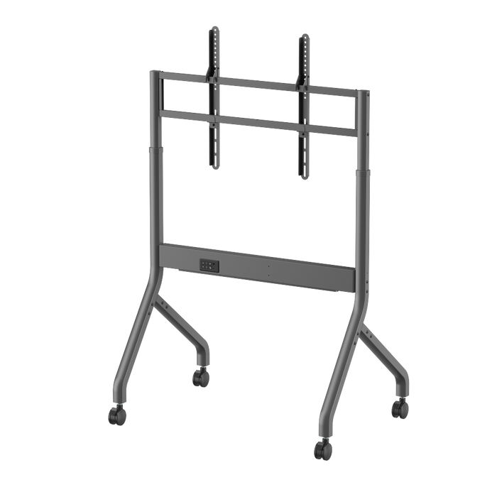 Wolff Mount TVB-136 | Mobile per presentazioni elettrico regolabile in altezza Adatto per 50–90 pollici | VESA 900x600 | Max. 90 kg
