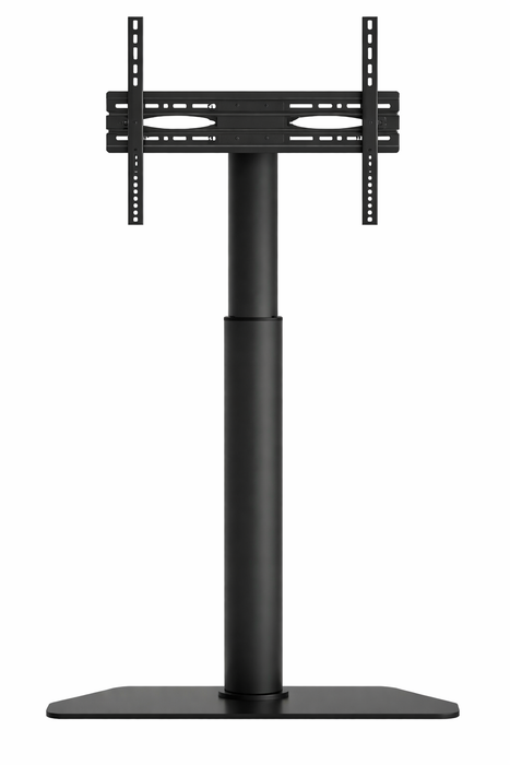 WOLFF MOUNT Supporto da Pavimento per TV Nero – Supporto Universale per TV da 32 a 70 Pollici – Regolabile in Altezza – VESA fino a 800x400 – Max 50 kg – Autoportante