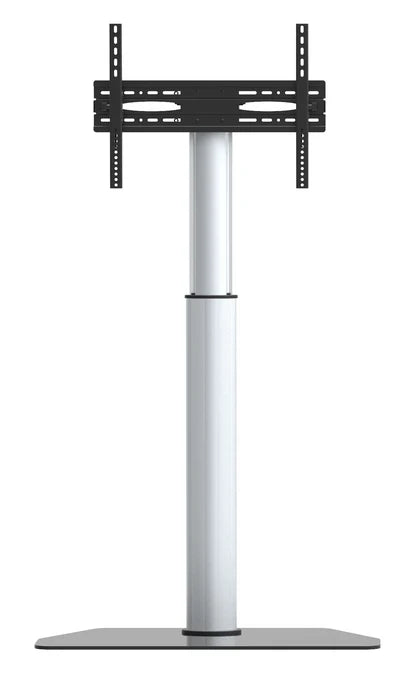 WOLFF MOUNT Supporto da Pavimento per TV Nero – Supporto Universale per TV da 32 a 70 Pollici – Regolabile in Altezza – VESA fino a 800x400 – Max 50 kg – Autoportante