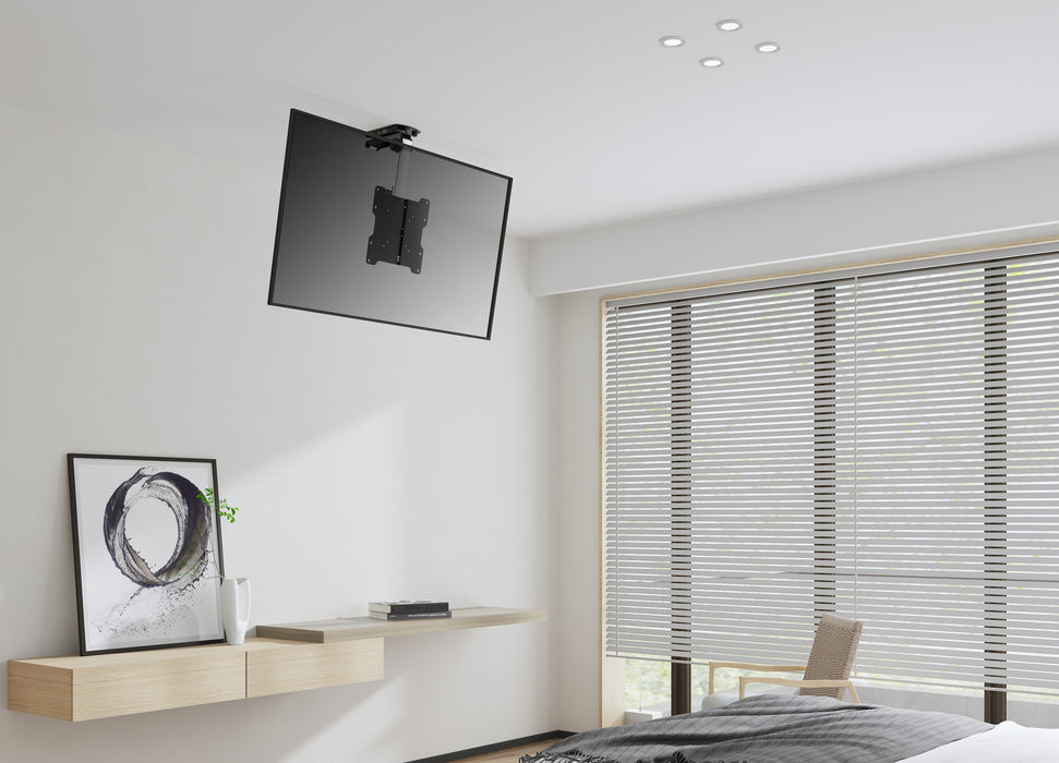 Wolff Mount TVB-70 – Wegklapbare Plafondbeugel voor schermen van 17 tot 37 inch – VESA 200x200