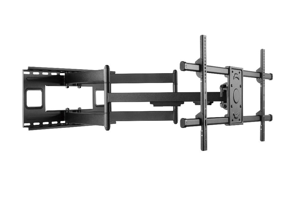 Wolff Mount TVB-80 – Heavy duty TV-beugel tot 90 inch – 1 meter uit de muur! – VESA 800x400 – Stabiel 2 armen