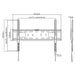 Wolff Mount TOV-88 – Robuuste TV-beugel – 37-90 inch – VESA 600x400