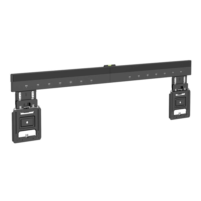 Nedis Supporto fisso a parete per TV 43-100 pollici - Micro-Gap ultra sottile - Max. 75 kg - Nero - Compatibile VESA.