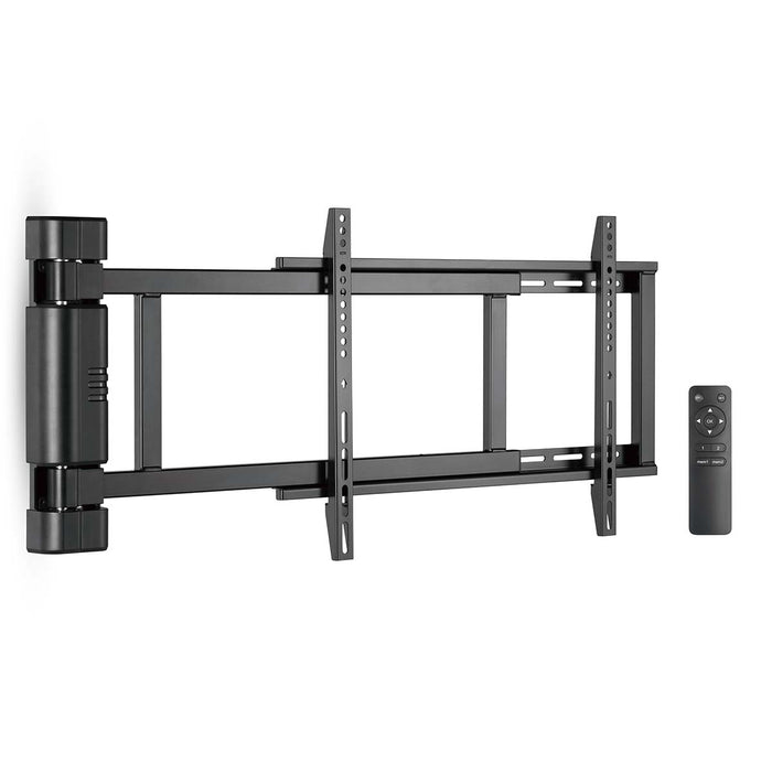 Staffa da parete elettrica per TV 32-75" | Max. 40 kg | Angolo di rotazione di 90° | Telecomando