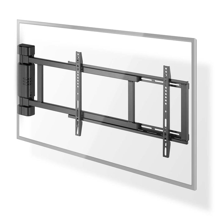 Staffa da parete elettrica per TV 32-75" | Max. 40 kg | Angolo di rotazione di 90° | Telecomando