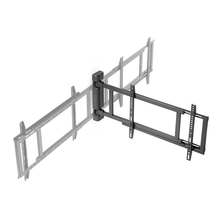 Staffa da parete elettrica per TV 32-75" | Max. 40 kg | Angolo di rotazione di 90° | Telecomando