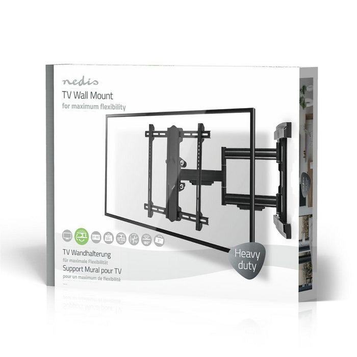 Supporto TV da parete Full-Motion | 37 - 80" | Max. 50 kg | 3 punti di snodo