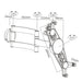 Wolff Mount TVB-94 – Elegante aluminium Tablet iPad muurbeugel of tafel standaard – tot 10,4 inch – Aluminium