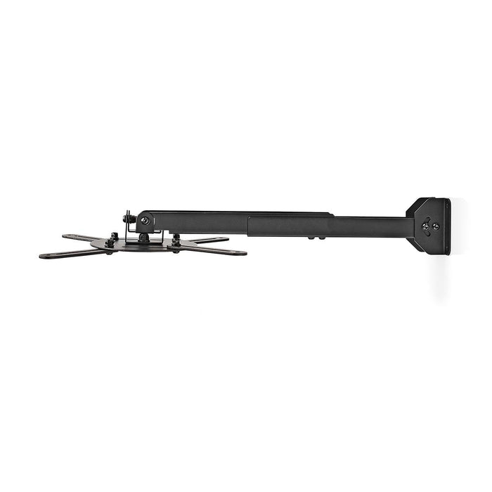 Supporto da Parete per Proiettore | Rotazione 360° | Max. 10 kg | Distanza dalla Parete 314 - 500 mm | Nero