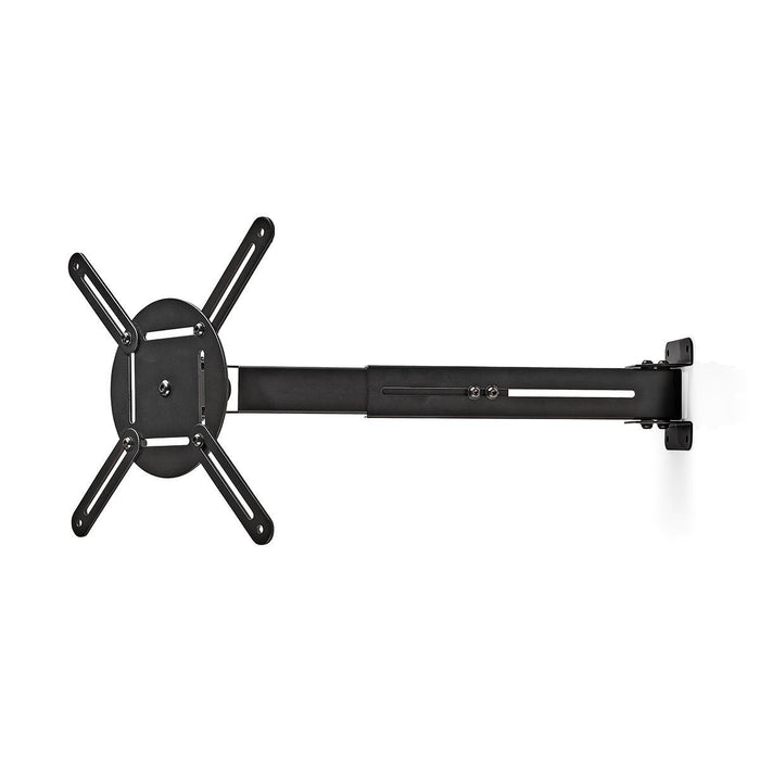 Supporto da Parete per Proiettore | Rotazione 360° | Max. 10 kg | Distanza dalla Parete 314 - 500 mm | Nero