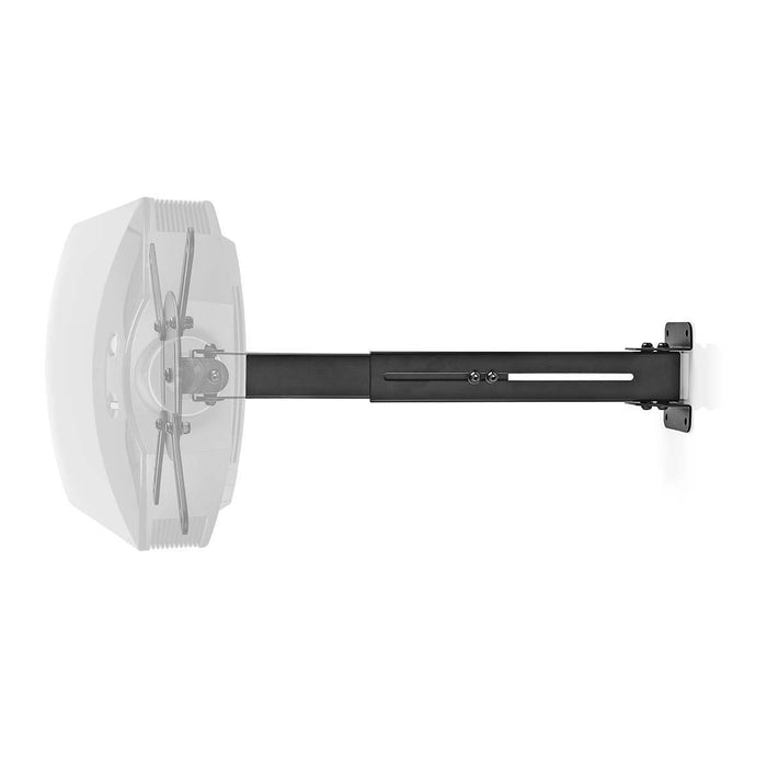 Supporto da Parete per Proiettore | Rotazione 360° | Max. 10 kg | Distanza dalla Parete 314 - 500 mm | Nero