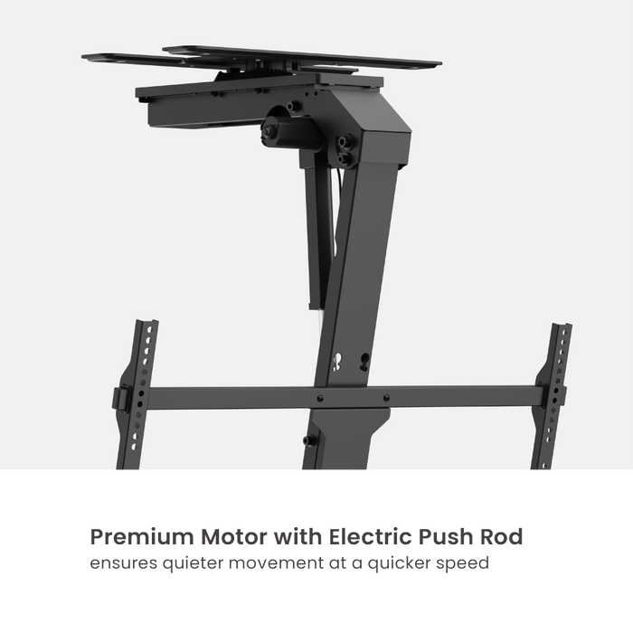 Wolff Mount Supporto a Soffitto Elettrico per TV fino a 86 pollici | 45kg | VESA 800x400