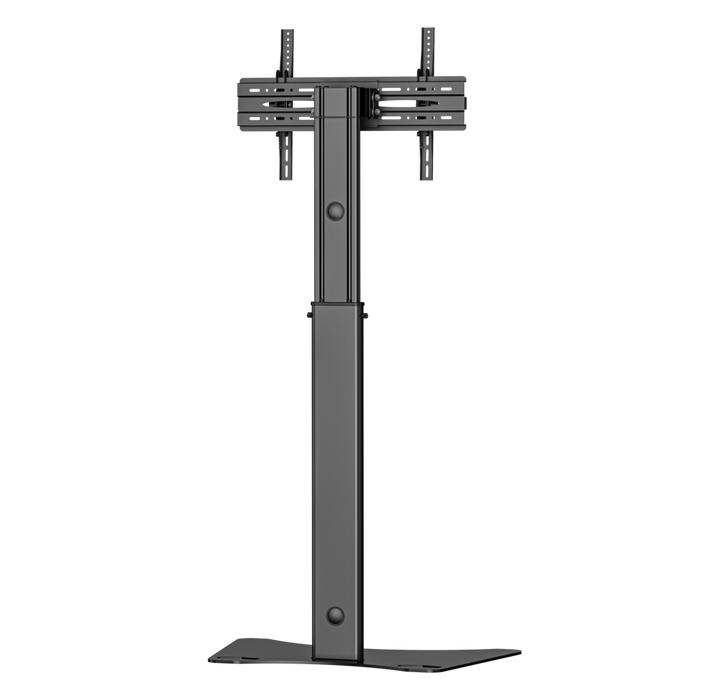 WOLFF MOUNT Supporto da Pavimento per TV Nero – Supporto Universale per TV da 32 a 70 Pollici – Regolabile in Altezza – VESA fino a 800x400 – Max 50 kg – Autoportante