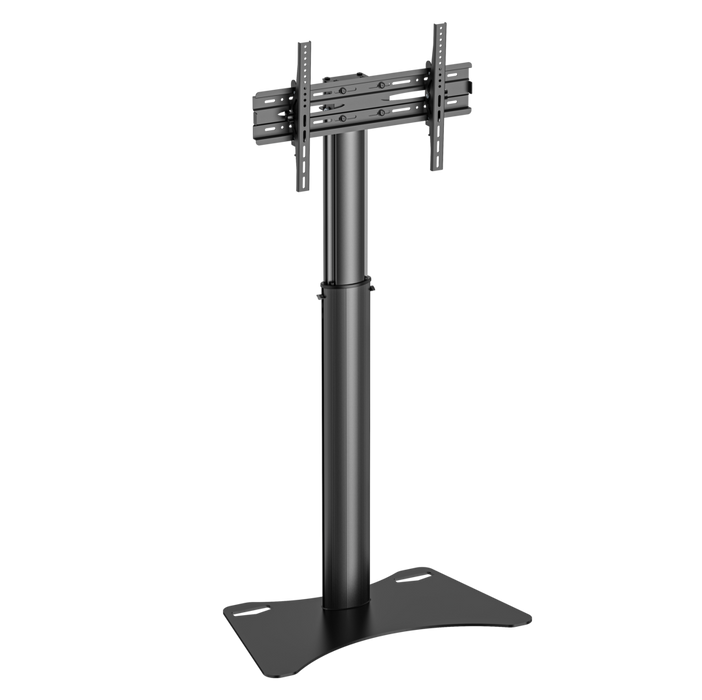 WOLFF MOUNT Supporto da Pavimento per TV Nero – Supporto Universale per TV da 32 a 70 Pollici – Regolabile in Altezza – VESA fino a 800x400 – Max 50 kg – Autoportante