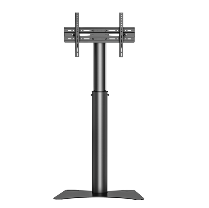 WOLFF MOUNT Supporto da Pavimento per TV Nero – Supporto Universale per TV da 32 a 70 Pollici – Regolabile in Altezza – VESA fino a 800x400 – Max 50 kg – Autoportante