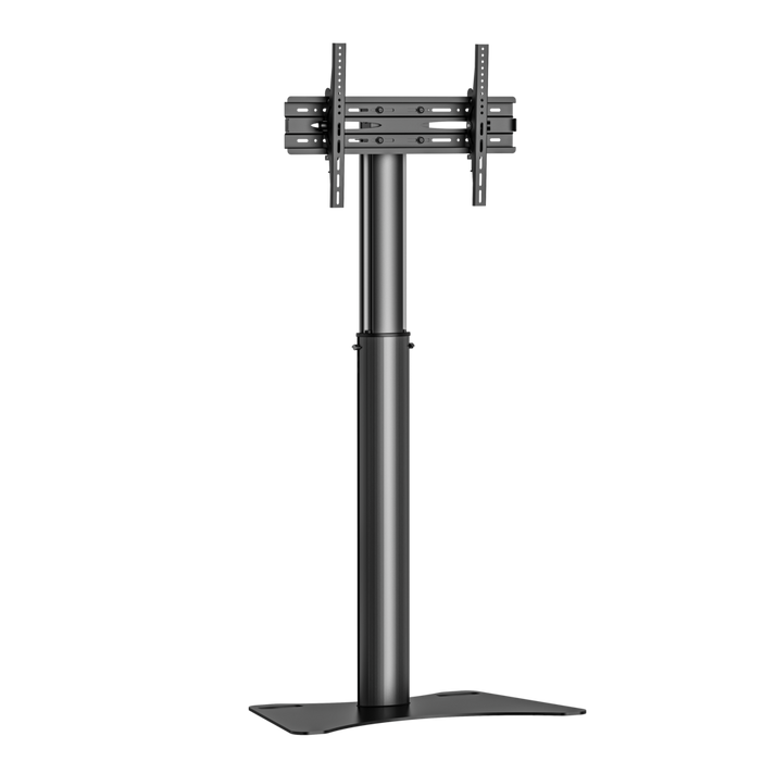 WOLFF MOUNT Supporto da Pavimento per TV Nero – Supporto Universale per TV da 32 a 70 Pollici – Regolabile in Altezza – VESA fino a 800x400 – Max 50 kg – Autoportante