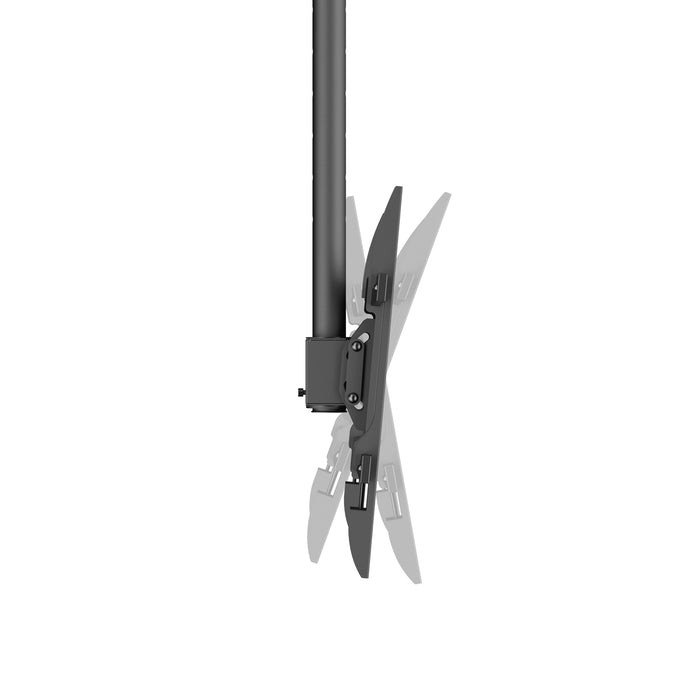 Wolff Mount Supporto universale da soffitto per TV – da 32 a 55 pollici – girevole e inclinabile – anche per soffitti inclinati