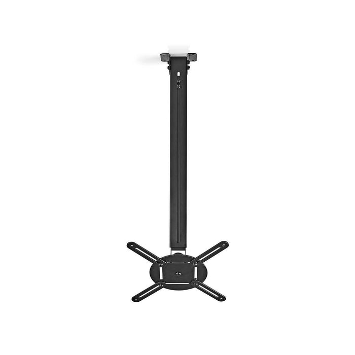 Supporto a soffitto per proiettore | Rotazione 360° | Max. 10 kg | Distanza dalla parete 550 - 1000 mm | Nero