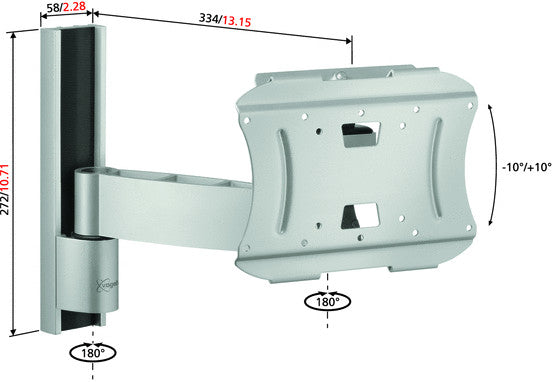 Vogels VFW 332 supporto da parete per LCD/Plasma