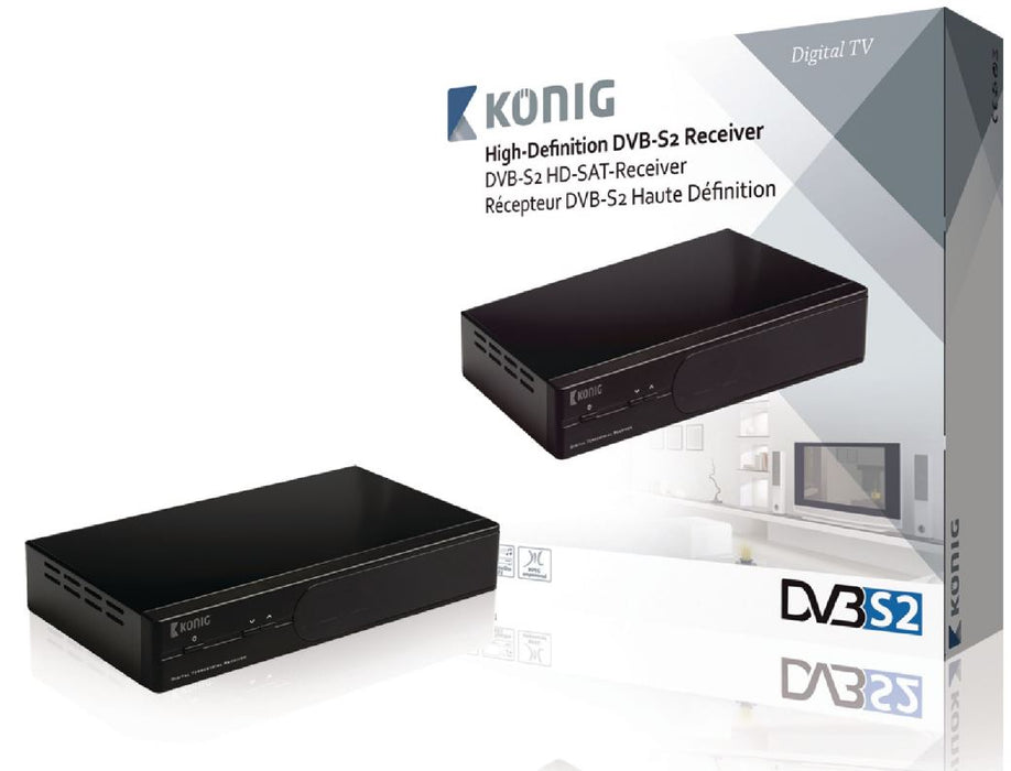 Ricevitore Nedis Full HD DVB-S2 1080p