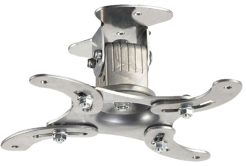 Supporto da soffitto per proiettore argento