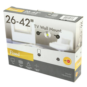 Supporto da parete LED per TV per schermi fino a 42 pollici