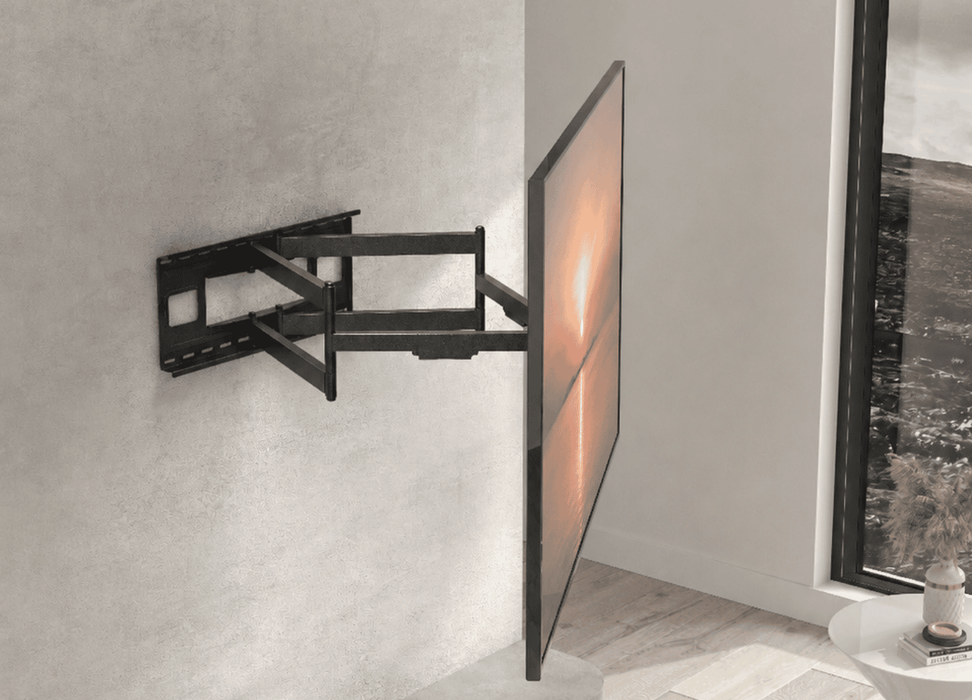 Wolff Mount TVB-80 – Heavy duty TV-beugel tot 90 inch – 1 meter uit de muur! – VESA 800x400 – Stabiel 2 armen