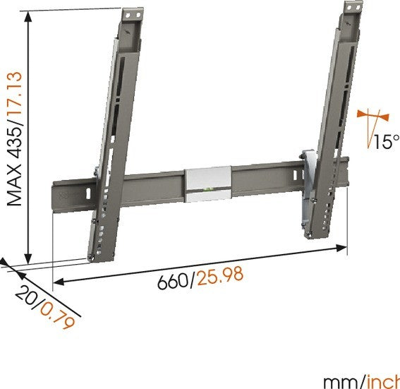 Supporto da parete Vogels THIN 315