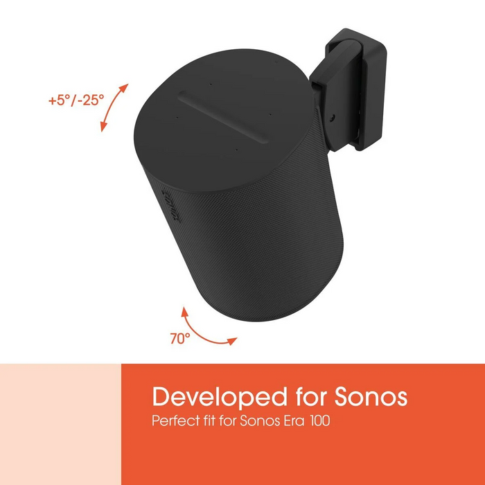 Supporto da muro Sonos Era 100B Vogel's nero
