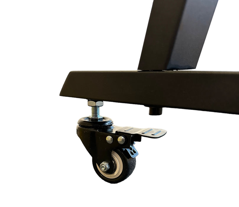 Wolff Mount Supporto TV mobile per fiere o sale riunioni | Modello elegante | VESA 800x400 | fino a 75 pollici